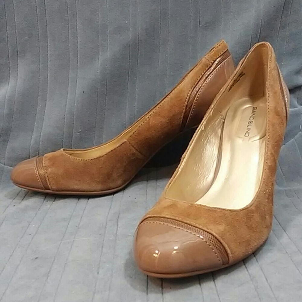 Bandolino Leather and suede pumps